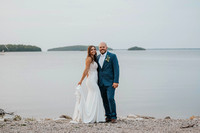 Lindsay + Craig Drummond Island Wedding